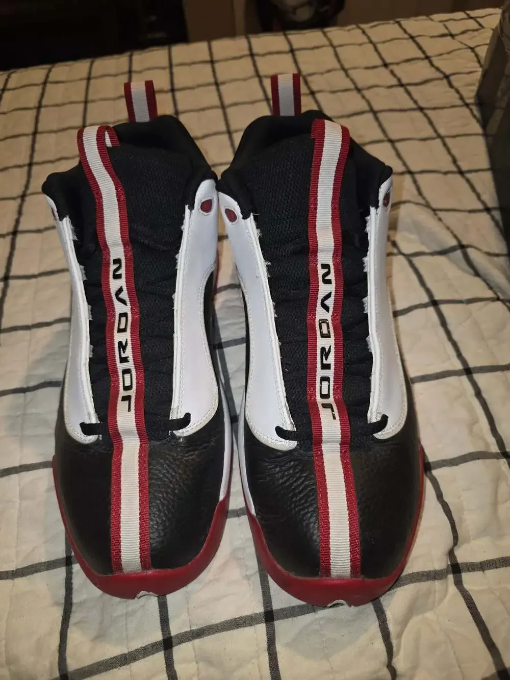 Jordan Jumpman Pro Quick White Black Varsity Red Basketball Shoes FB9978-161